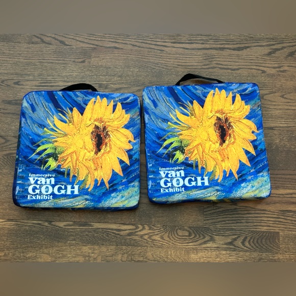 Accents Set Of Two Cushions From Immersive Van Gogh Exhibit Poshmark